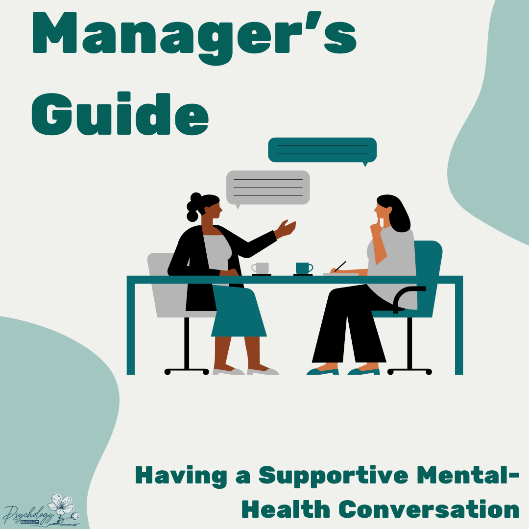 How to speak about mental health